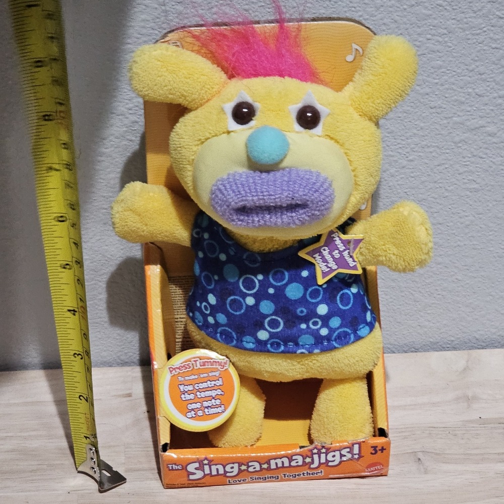 New Sing-a-Ma-Jig Yellow V6420 – This Little Light of Mine NIB